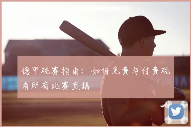 德甲观赛指南：如何免费与付费观看所有比赛直播